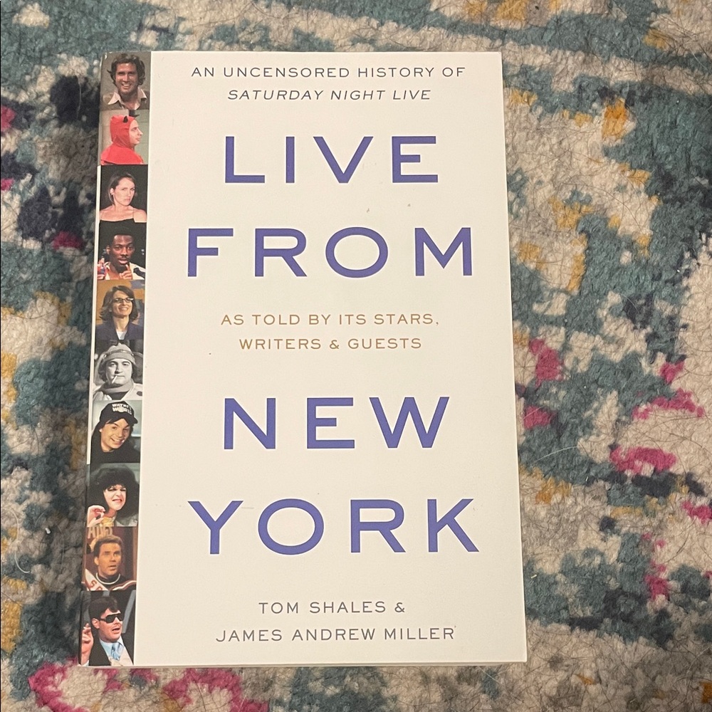 Live From New York Book